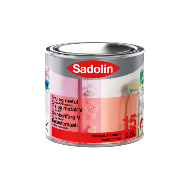 SNICKERIFÄRG V HALVM BW 0,5L | Beijerbygg Byggmaterial